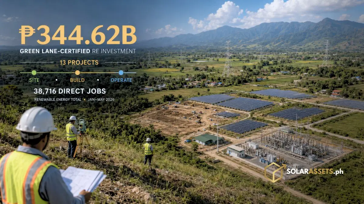 ₱344 Billion in New Renewable Energy Projects Signals Stronger Growth for Philippine Solar